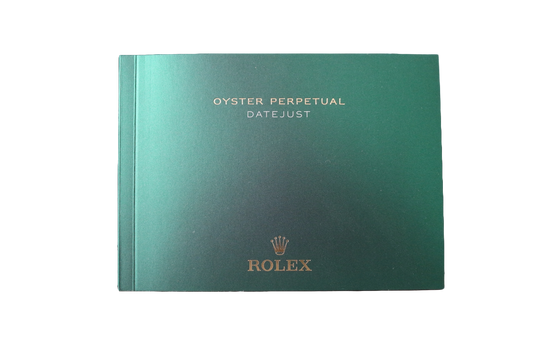 Rolex Datejust Booklet English Beschreibung Original