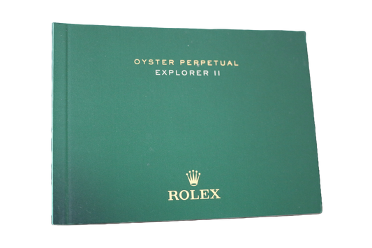 Rolex Explorer II Booklet English Beschreibung Original