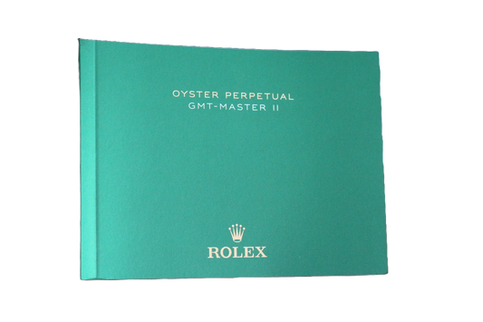 Rolex GMT-Master II Booklet English Beschreibung Original