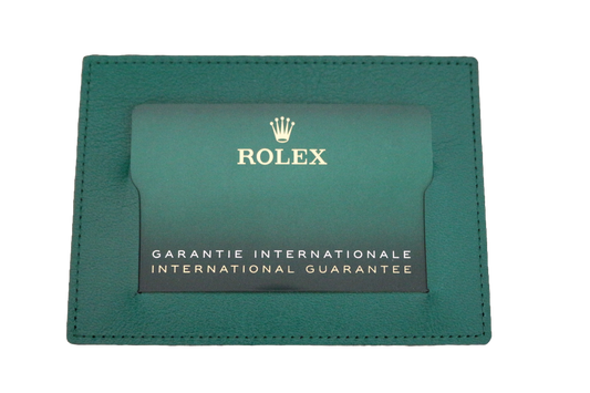 ORIGINAL ROLEX Garantie Mappe Card holder Original Garantiekarte neue Version