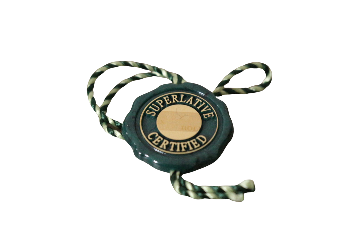 Rolex Hologramm Siegel Hang Tag Chronometer Siegel Seal Superlative Certified