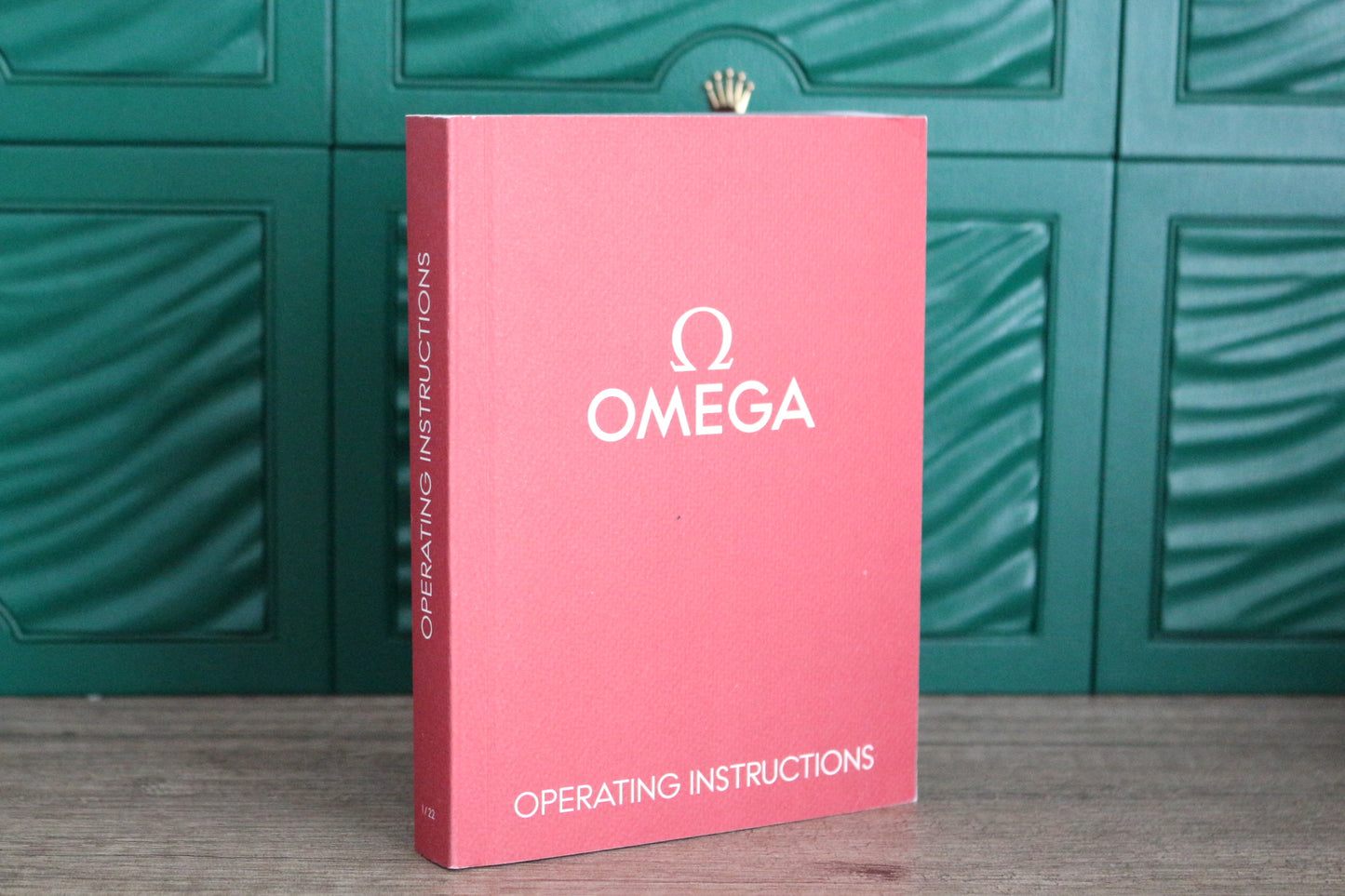 Omega Booklet Handbuch International Operating Instructions