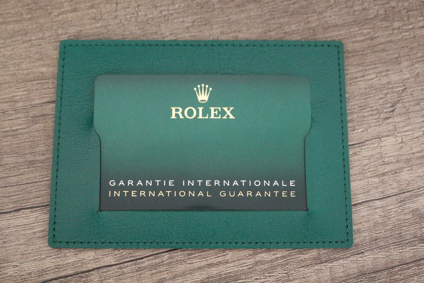 ORIGINAL ROLEX Garantie Mappe Card holder Original Garantiekarte neue Version