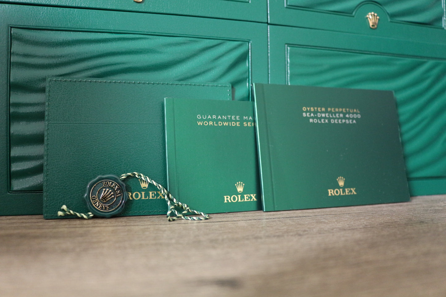 Rolex Authentic Booklet English 4er SET Daytona, GMT, Submariner, Seadweller, OP, Sky Dweller, Explorer, Day-Date