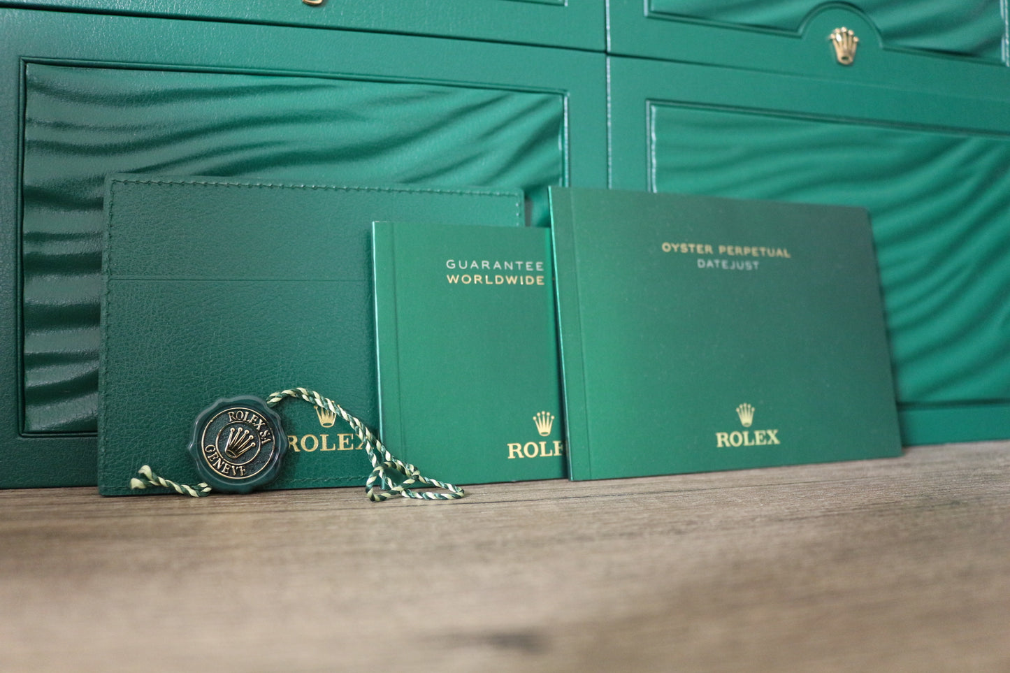 Rolex Authentic Booklet English 4er SET Daytona, GMT, Submariner, Seadweller, OP, Sky Dweller, Explorer, Day-Date