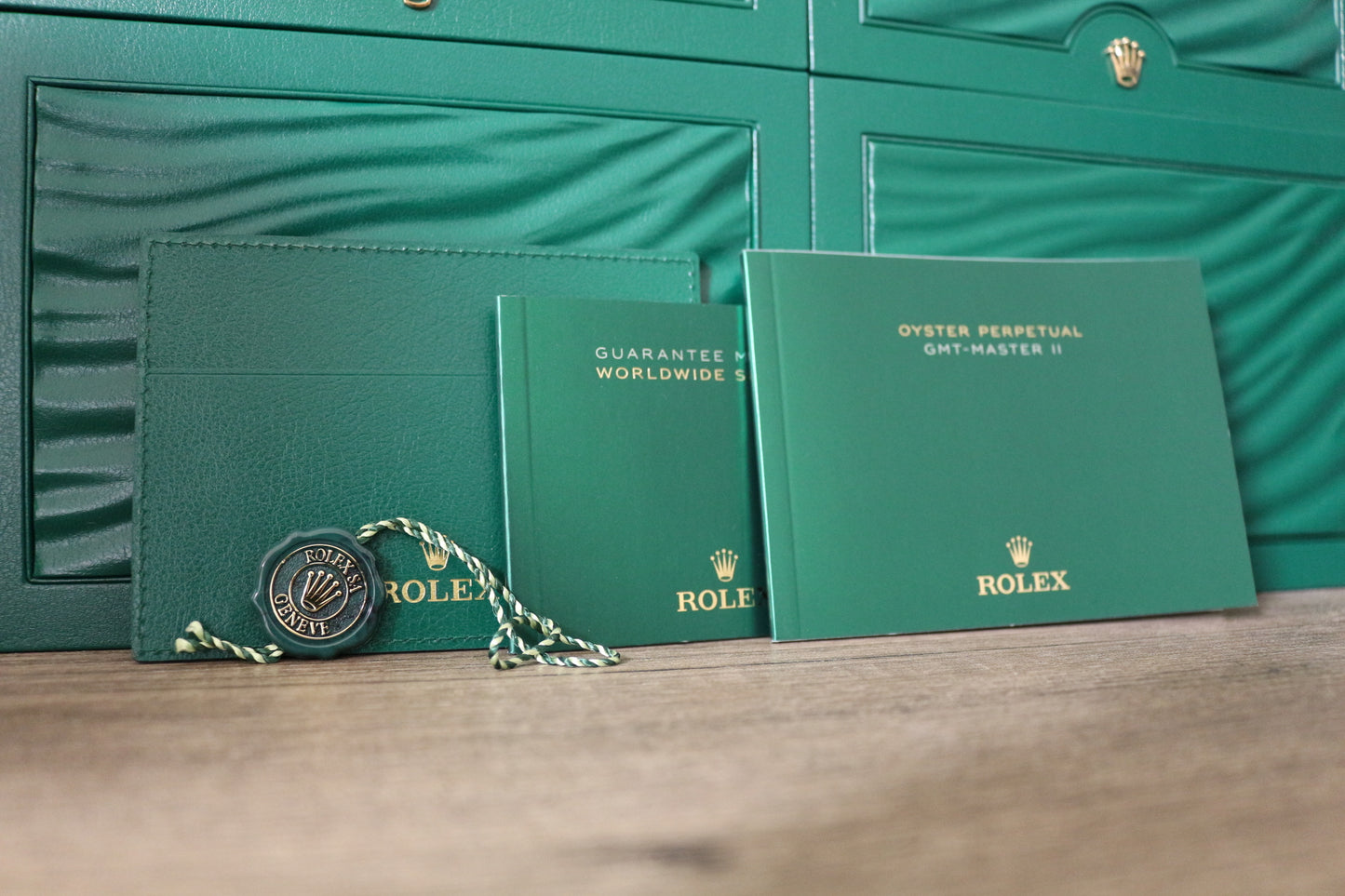 Rolex Authentic Booklet English 4er SET Daytona, GMT, Submariner, Seadweller, OP, Sky Dweller, Explorer, Day-Date