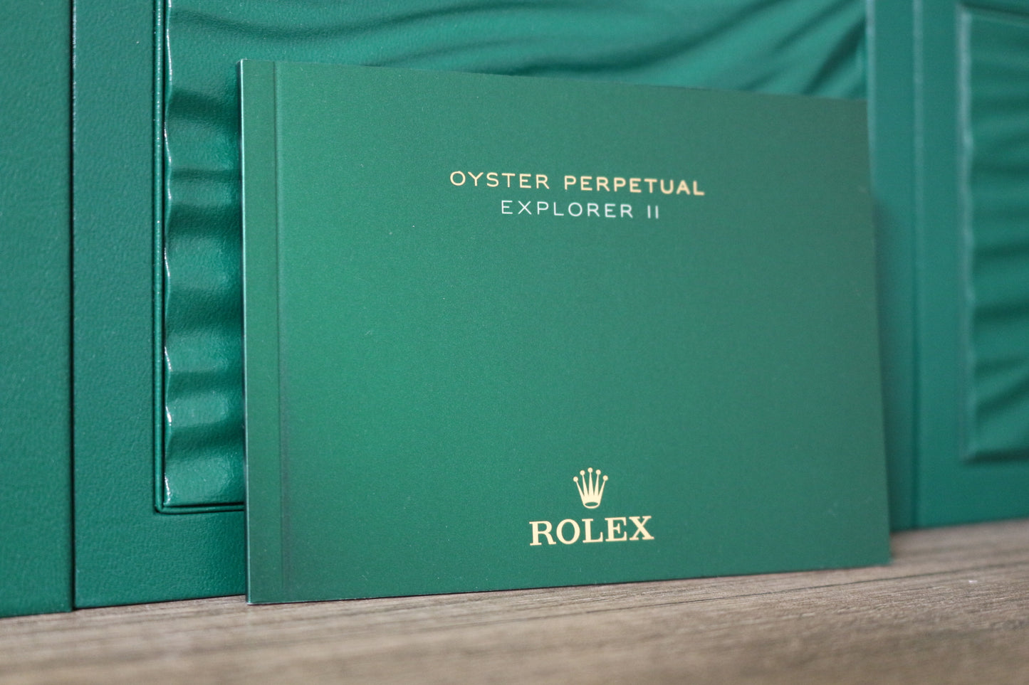 Rolex Explorer II Booklet English Beschreibung Original