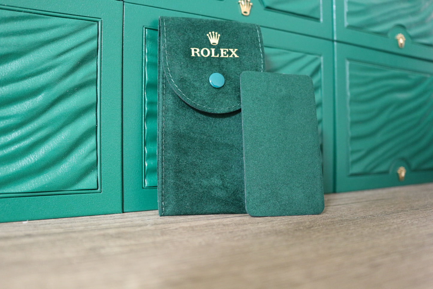 Rolex Travel Case Pouch Service Etui Reiseetui Reisebox Uhrenetui