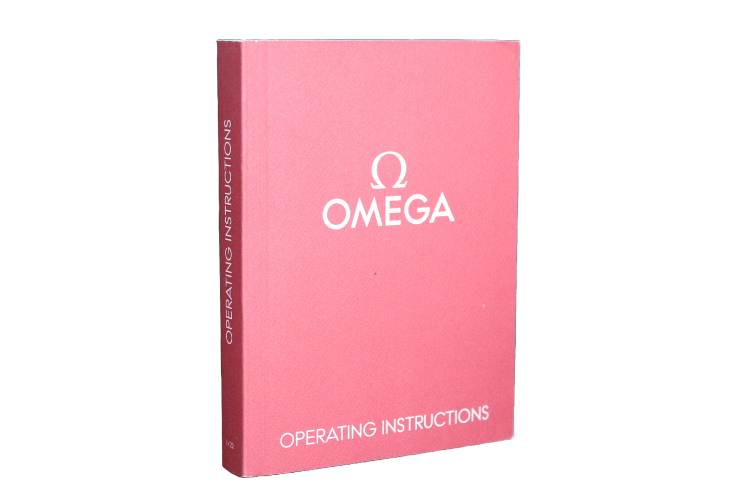 Omega Booklet Handbuch International Operating Instructions