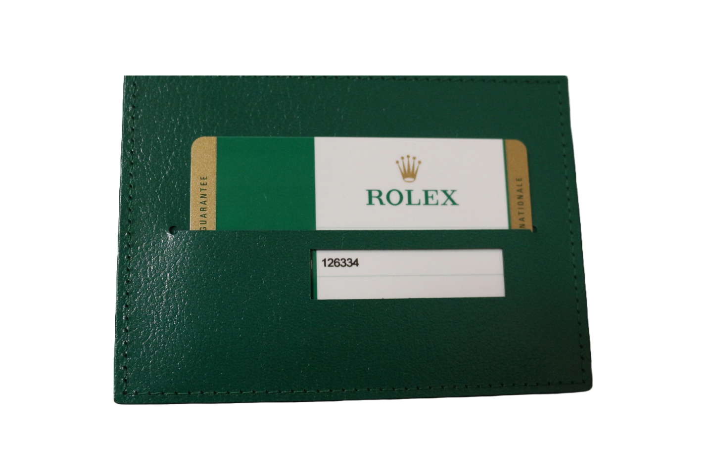 Rolex Garantie Mappe Card holder Original Garantiekarte