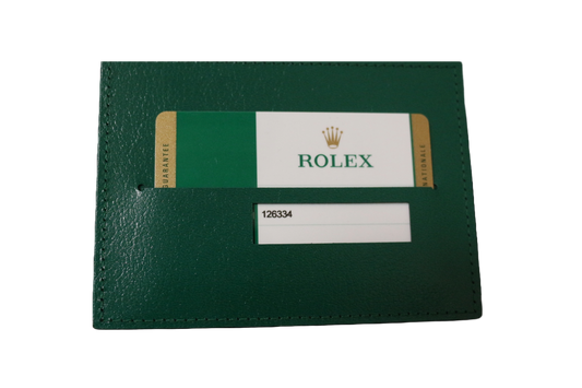 Rolex Garantie Mappe Card holder Original Garantiekarte