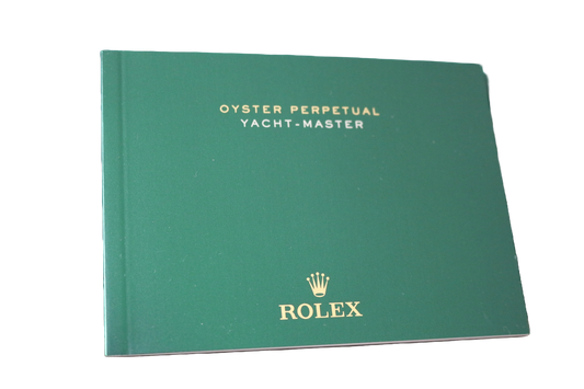 Rolex Yacht-Master Booklet English Beschreibung Original