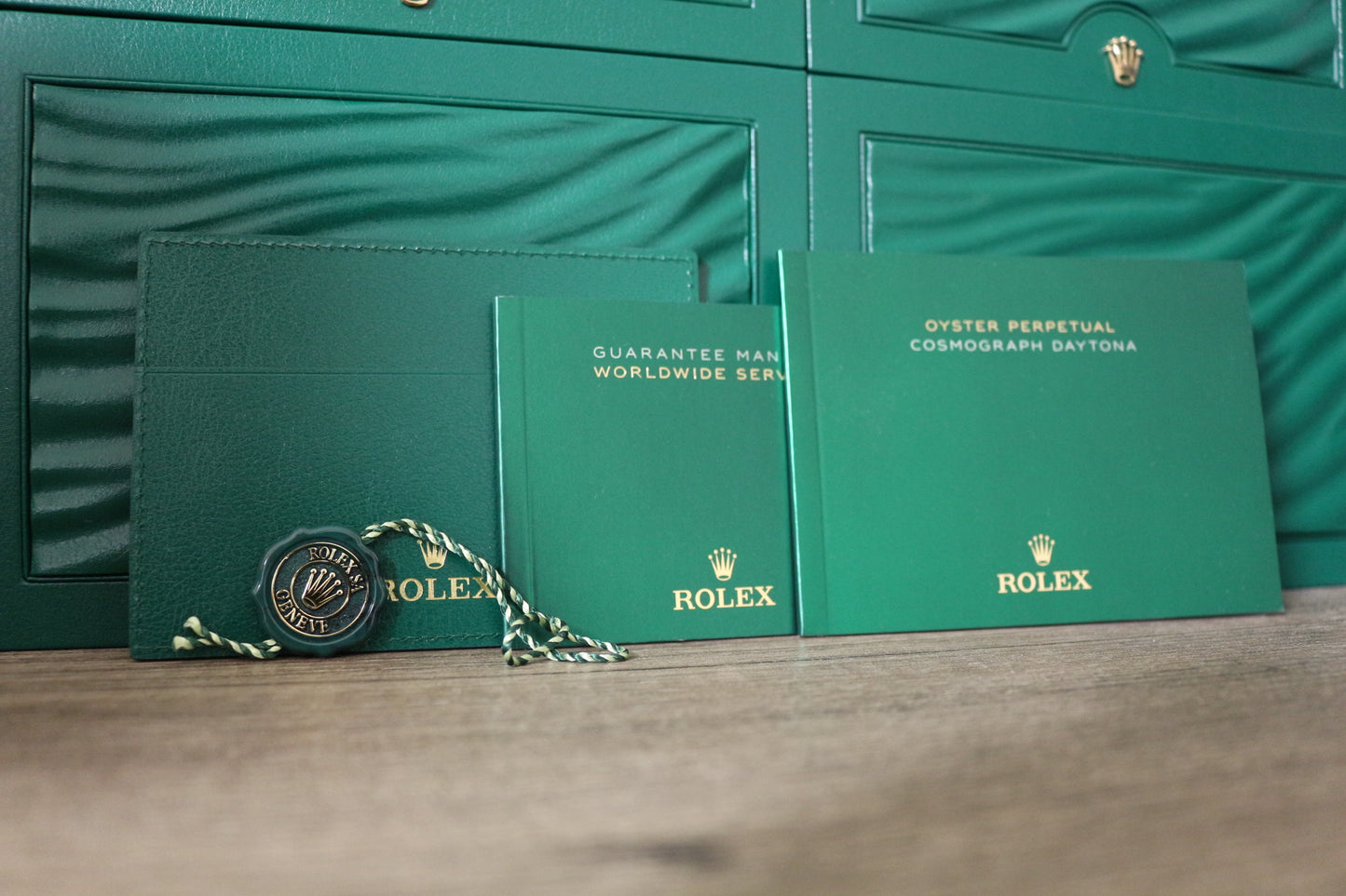 Rolex Authentic Booklet English 4er SET Daytona, GMT, Submariner, Seadweller, OP, Sky Dweller, Explorer, Day-Date